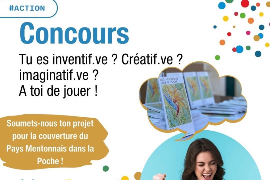 La Jeune Chambre Économique (JCE) de Menton - Roquebrune-Cap-Martin organise un concours pour la couverture de la prochaine édition du Pays Mentonnais dans la Poche.