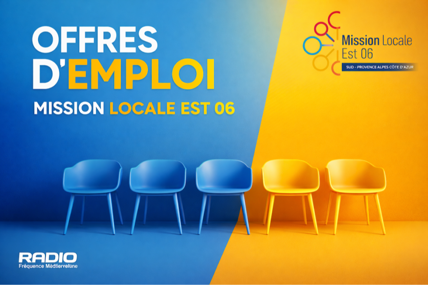 Les offres emplois jeunes proposées par la Mission Locale EST 06