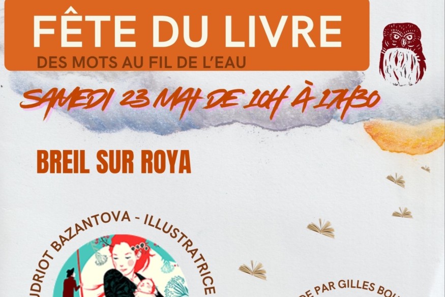 La Fête du Livre s'annonce sous son nouveau nom "DES MOTS AU FIL DE L'EAU"
