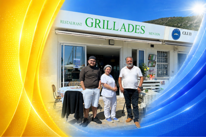 À Menton, Port de GARAVAN, une nouvelle adresse fait parler les braises ! Bienvenue au Restaurant Grillades !