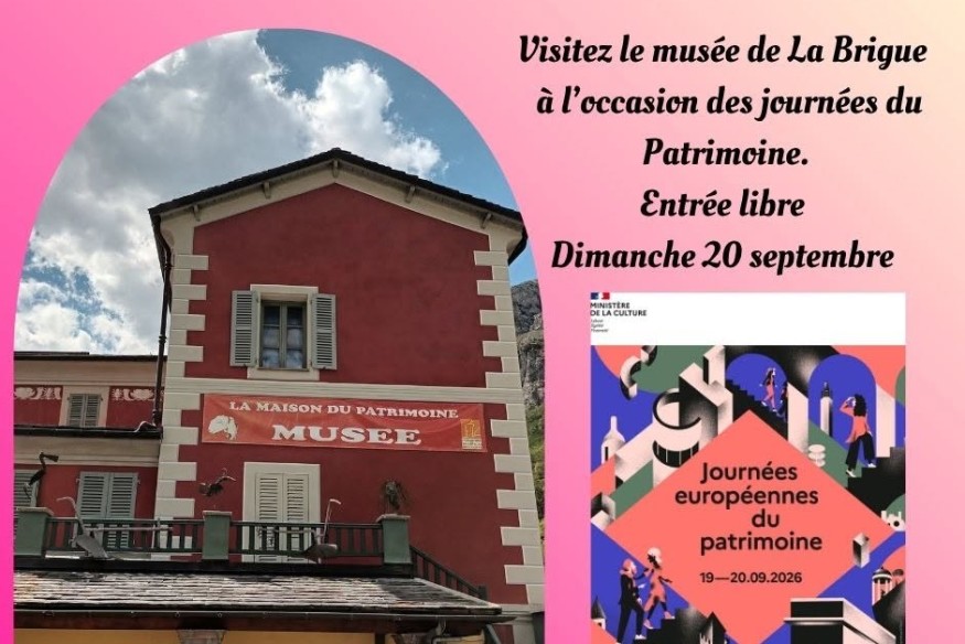 Journées du Patrimoine 2026 : le musée de La Brigue ouvre gratuitement ses portes