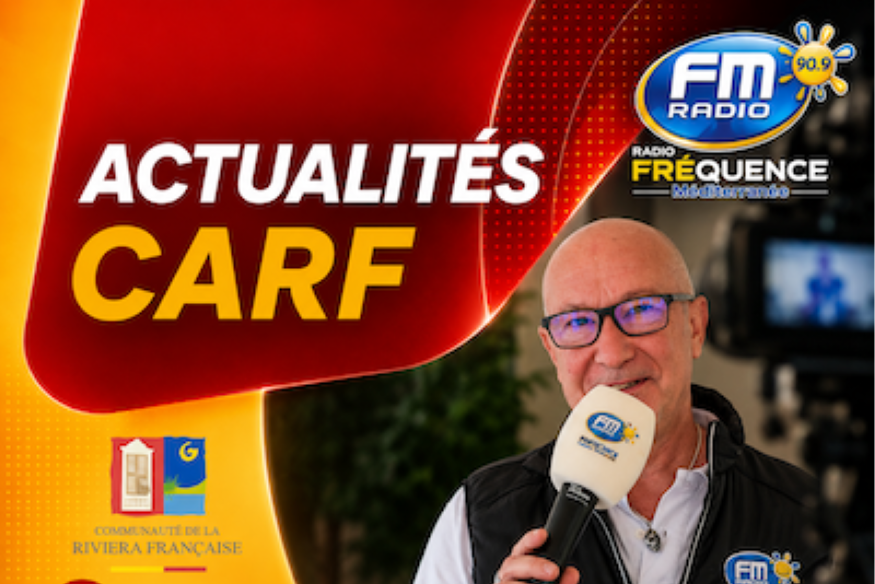 Semaine 41 - CARF - Toutes les semaines retrouvez les actualités de la Communauté d'agglomération de la Riviera Française.