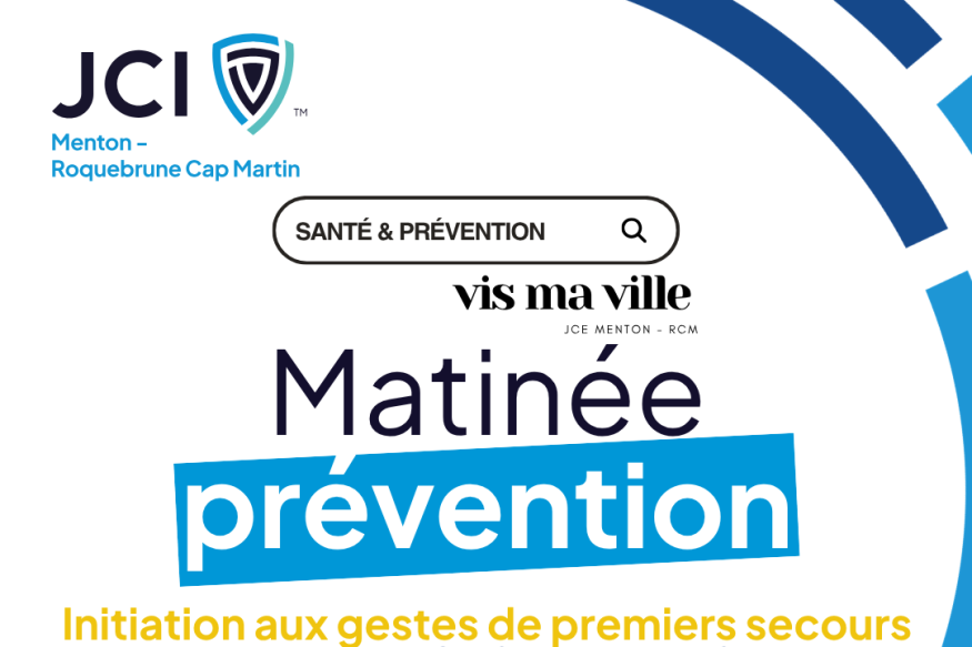 La Jeune Chambre Économique de Menton – Roquebrune-Cap-Martin organise une matinée dédiée à la santé et à la prévention.