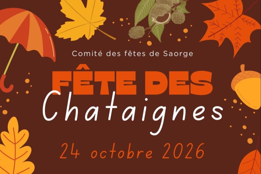 La Fête des Châtaignes revient à Saorge ce samedi 24 octobre